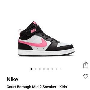 Nike Kids Court Borough Mid 2 sneaker